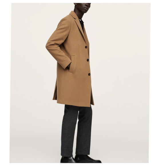 Zara 4 Way comfort camel color men’s coat S - Picture 7 of 10